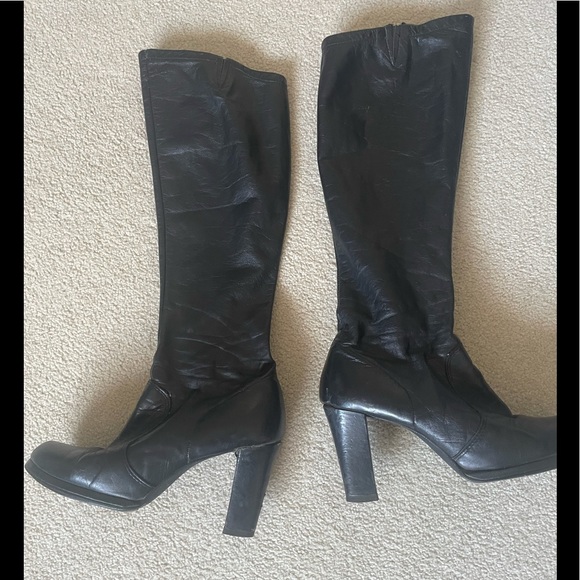 vintage leather boots - Picture 9 of 11